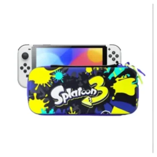 Switch OLED Splatoon 3 Storage Bag – Black product image — product view 2