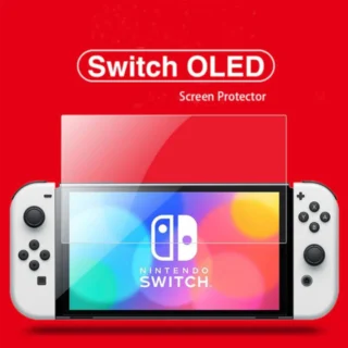 Tempered Glass Protector for Nintendo Switch OLED product image — product view 2