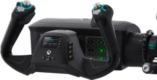 VelocityOne Flight Control System for Xbox / PC – Black product image — product view 4