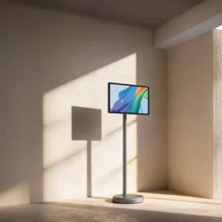 Porodo Surf 21.5-inch Portable Smart Monitor – Gray product image — product view 2