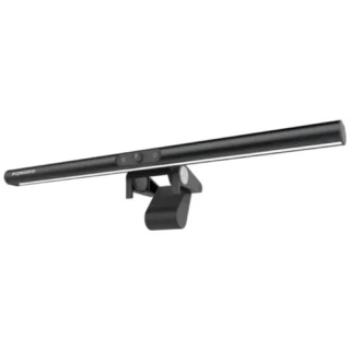 Porodo LumaView Full HD Webcam and Desk Light – Gray product image — product view 2