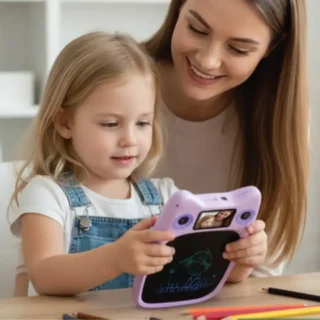 Porodo Kids Drawing Board 3-inch IPS – Purple product image