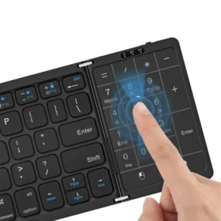 Porodo Minima Folding Keyboard with Numpad / Touchpad product image — product view 2
