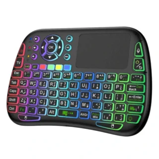 Porodo Mini Wireless Touch Keyboard – Black product image