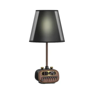 Porodo Retro Desk Lamp with Bluetooth Speaker – Black product image