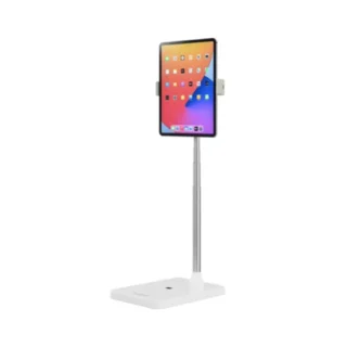 Porodo 360° Multifunctional Phone & Tablet Holder with Extebdable Pole - White product image