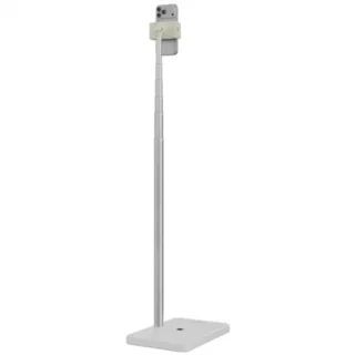 Porodo 360° Multifunctional Phone & Tablet Holder with Extebdable Pole - White product image — product view 2