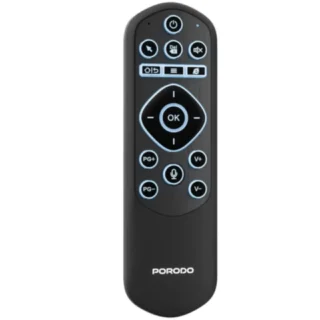 Porodo Miko Mini Keyboard 6-Axis Gyro Sensor - Black product image — product view 2