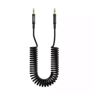Porodo Aux 3.5 To 3.5 Coil Cable 1.2m - Black product image