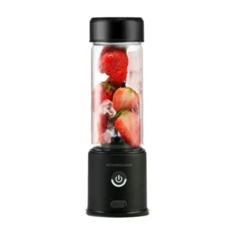 Powerology New 6-blade Portable Juicer 450ml 126w - Black product image