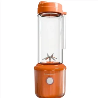 Powerology press & refresh portable blender -orange product image — product view 2
