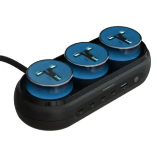 Powerology Holix Gan Multi-Port Power Station - Grey product image