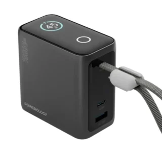 Powerology 15000mAh Mini Power Bank - Black product image