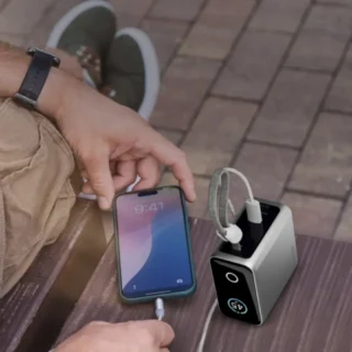 Powerology 15000mAh Mini Power Bank - Black product image — product view 3