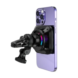 Powerology Qi2 Standard - 15W Compatible With iPhone15 MagSafe Fast Charger product image — product view 4