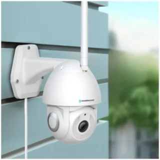 Powerology Advanced Smart Outdoor Waterproof Camera 4gsim 360% - White product image — product view 3