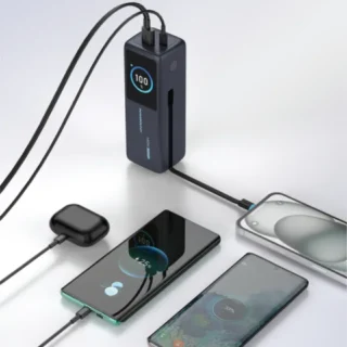 Powerology Thunderamp 30000mAh Power Bank - Gray product image — product view 2