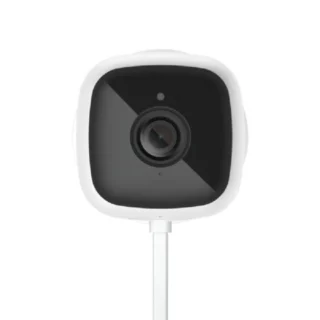 Powerology Wifi Smart Outdoor Camera 110 Wired Angle Lens Camera - White product image — product view 3