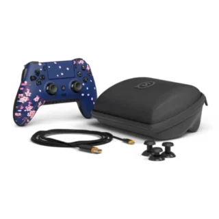 Scuf Omega Wireless Controller For Ps5 - Dark Cherry Blossom product image — product view 4