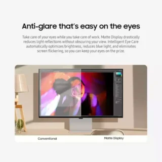 Samsung Viewfinity S9 Series 27-inch 5k Hi-res 5ms 60hz Flat Monitor - Light Gray LS27C902PAMXUE product image — product view 4