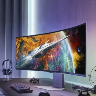 SAMSUNG 49″ Odyssey OLED G9 DG952S Curved Smart 240Hz 0.03ms DQHD HDR Speaker Gaming Monitor product image