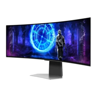 SAMSUNG 49″ Odyssey OLED G9 DG952S Curved Smart 240Hz 0.03ms DQHD HDR Speaker Gaming Monitor product image — product view 3