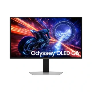 Samsung 27" Odyssey OLED G6 G60SF QHD 500 Hz 1 ms Response Time G-Synce with Pivot Gaming Monitor LS27FG602SMXUE product image