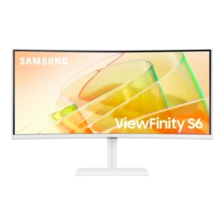 Samsung 34-inch Viewfinity S65tc Series Ultra-wqhd 1000r Curved Computer Monitor Hdr10 100hz Amd Freesync Thunderbolt 4 Height Adjustable Stand Built-in Speakers LS34C650TAMXUE product image