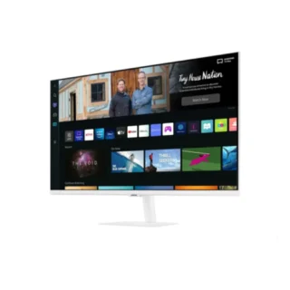 Samsung 32" Flat Monitor with Smart TV Experience - White product image — product view 2