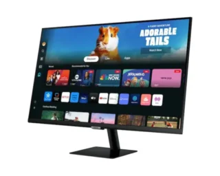 Samsung M50D Smart Monitor - 27" VA FHD / 4ms / HDMI/USB/Bluetooth/WiFi / Black - Monitor LS27DM500EMXUE product image — product view 2