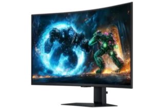 Samsung Odyssey G7 S37FG750EM 37" 4K UHD VA 165Hz 1ms HDMI 2.1 Pivot Curved Gaming Monitor With AMD FreeSync Premium Pro LS37FG750EMXUE product image — product view 2