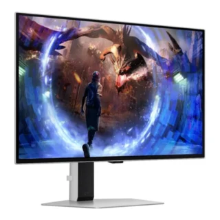 Samsung Odyssey Oled G6 G60sd 27" Qhd Oled Display 360hz Refresh Rate 0.03ms (Gtg) Response Time, Amd Freesync Premium Pro Technology Gaming Monitor - Silver LS27DG602SMXUE product image — product view 2
