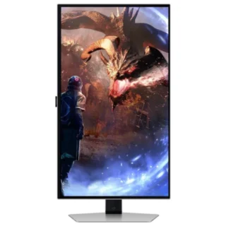Samsung Odyssey Oled G6 G60sd 27" Qhd Oled Display 360hz Refresh Rate 0.03ms (Gtg) Response Time, Amd Freesync Premium Pro Technology Gaming Monitor - Silver LS27DG602SMXUE product image — product view 3