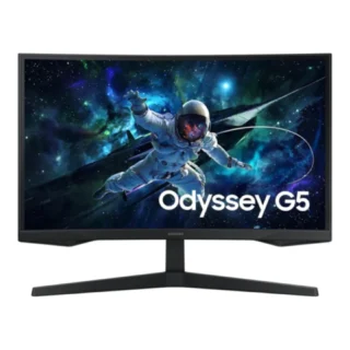 Samsung 27" Odyssey G5 G55c Qhd 165hz 1ms Curved Gaming Monitor LS27CG552EMXUE product image