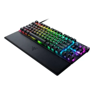 Razer Huntsman V3 Pro Tenkeyless 8KHz Esports Wired Gaming Keyboard Analog Optical Switch Gen-2 - Black product image — product view 3