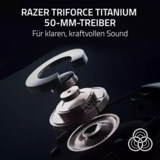 Razer Blackshark V2 Pro Wireless / Bluetooth Esports Gaming Headset - Black product image — product view 3