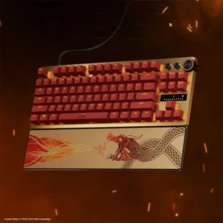 Razer Huntsman V3 Pro TKL Esports Counter-Strike 2 Edition Gaming Keyboard Gold product image