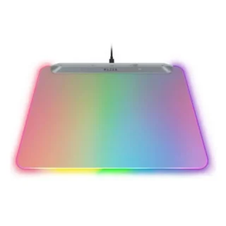 Razer FireFly V2 Pro Fully illuminated RGB Gaming Mouse Mat - Phantom White Edition product image — product view 2