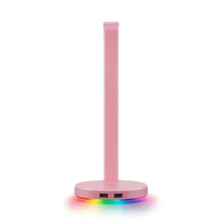 Razer Base Station V2 Chroma Gaming Headset Stand USB Hub - Quartz product image — product view 3