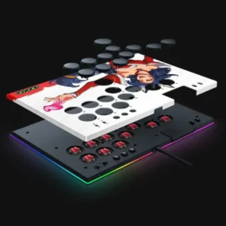 Razer Kitsune 2XKO Edition All-Button Optical Arcade Wired Gaming Controller For PS5 product image — product view 4