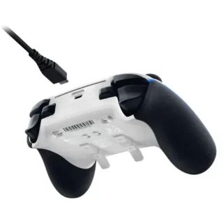 Razer Wolverine V2 Pro Wireless Gaming Controller PlayStation 5 & PC - White product image — product view 3