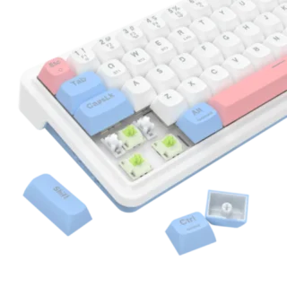 Redragon Nova Pro Wired/2.4g/bt Hot Swappable Gasket Mounted Mechanical Keyboard product image — product view 3