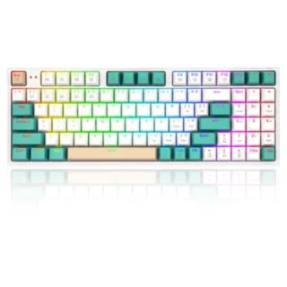 Redragon Veigar K643wgc-rgb-pro 94keys Tri-modes Mechanical Gaming Keyboard With Red Switches product image