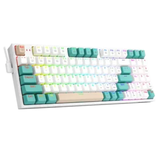 Redragon Veigar K643wgc-rgb-pro 94keys Tri-modes Mechanical Gaming Keyboard With Red Switches product image — product view 3