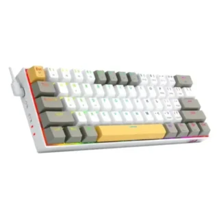 Redragon DRACONIC PRO Wired/2.4G/BT Mechanical Gaming Keyboard - (K530-YL&WT&GY-RGB-PRO) product image — product view 2