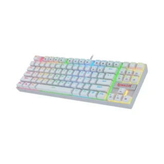 Redragon Kumara K552w-rgb Mechanical Gaming Keyboard – Red Switches – White product image — product view 2