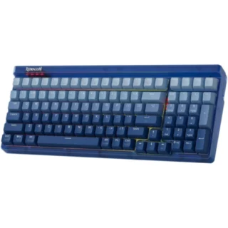 Redragon Garen Pro K656wb-rgb-pro 3-mode Wireless Rgb Hot-swappable Mechanical Gaming Keyboard (English) - Dust Proof Purple product image — product view 3