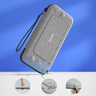 SYNTECH PORTABLE CARRYING CASE FOR NINTENDO SWITCH & OLED - LIGHT RED product image — product view 3