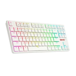 Redragon Anubis K539 Wireless RGB TKL Mechanical Gaming Keyboard - White — product view 3