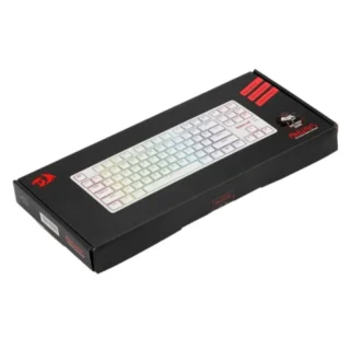 Redragon Anubis K539 Wireless RGB TKL Mechanical Gaming Keyboard - White — product view 4